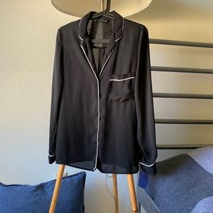 women Pajama Style Shirt